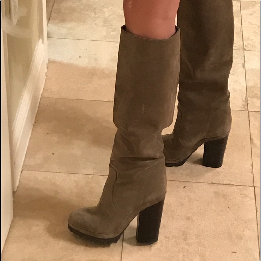 NWT Michael Kors Collection suede boots